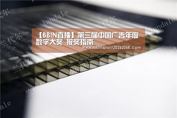 【BBIN直播】第三届中国广告年度数字大奖 报奖指南(图2) BBIN直播